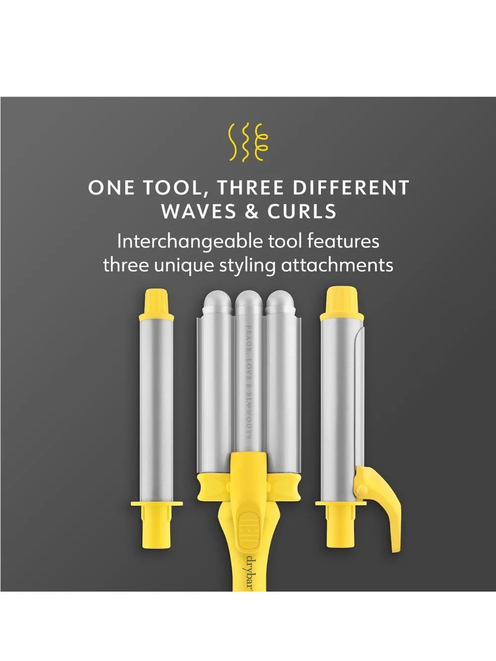 DRYBAR The Mixologist Interchangeable Styling Iron